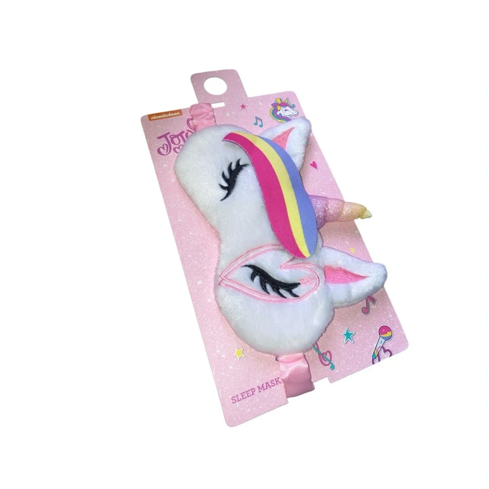 Nickelodeon White and Pink Unicorn Face Mask